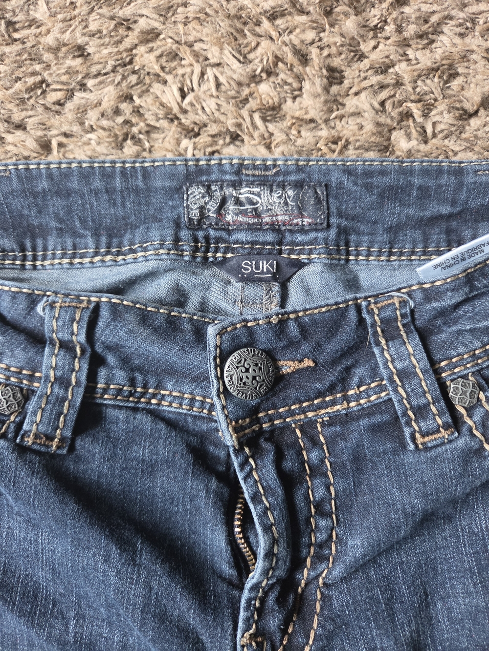 Silver Jeans Suki Dark Blue Women's Jeans
